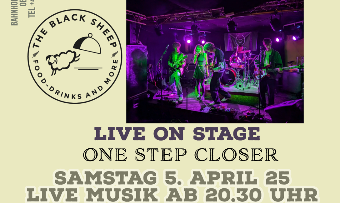 ONE STEP CLOSER Black Sheep Pub