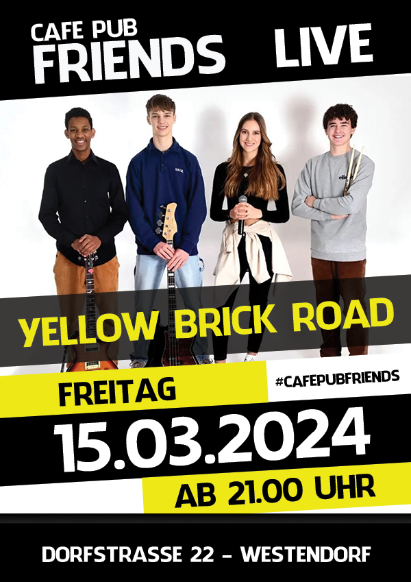 LIVE - Yellow Brick Road @ Events at Friends