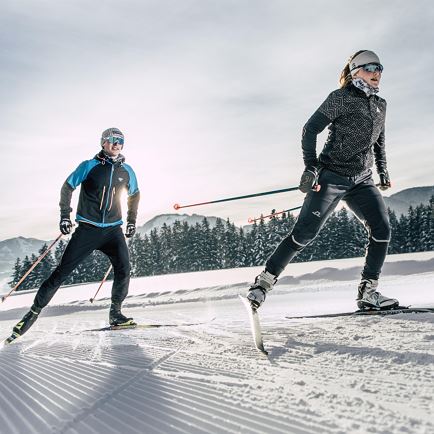 Cross country skiing starter course in Angerberg