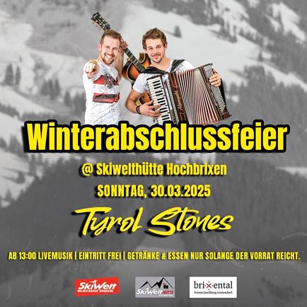 Winterabschlussfeier auf der SkiWelt Hütte Hochbrixen