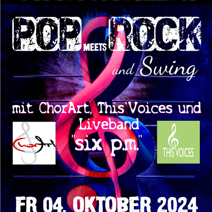 Chor Konzert - Pop meets Rock & Swing