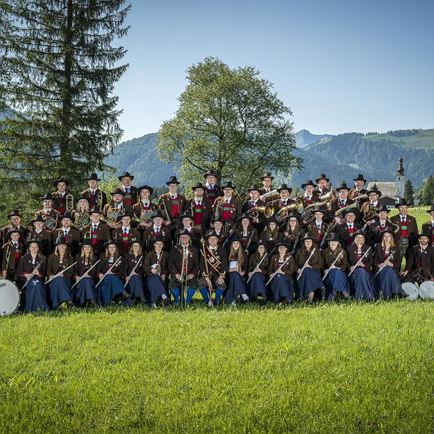 Spring concert of the local brass band