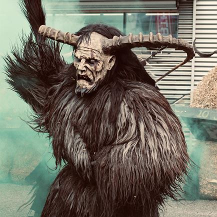 Witches´ meeting with St. Nicholas