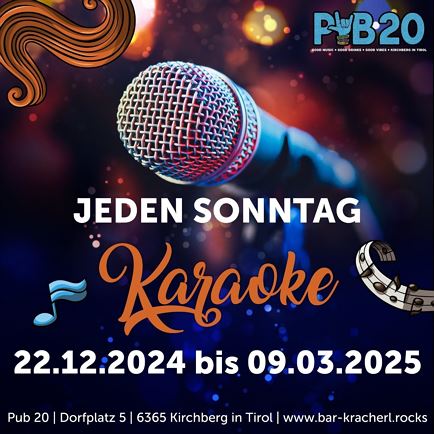 Karaoke 20erl Pub