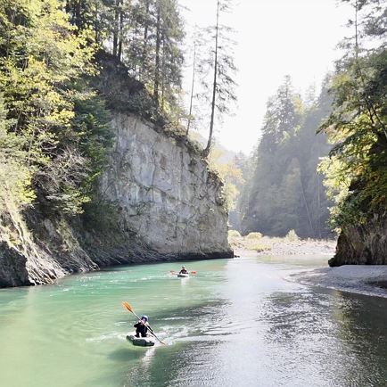 Packrafting First Float