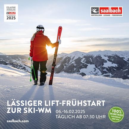 Liftfrühstart zur Ski-WM | Bergbahn Fieberbrunn