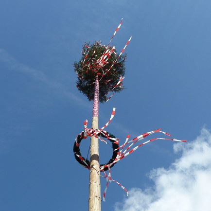 Maibaumaufstellen mit Fest der Landjugend