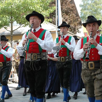 Maiblasen der Bundesmusikkapelle Oberndorf