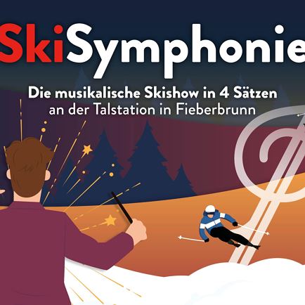 Skishow in Fieberbrunn