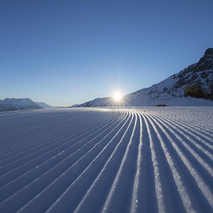 Early Morning Skiing