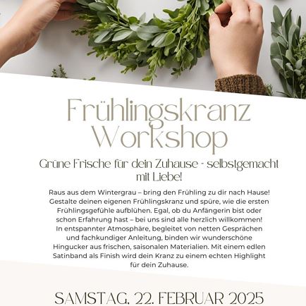 Frühlingskranz Workshop