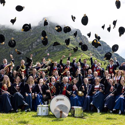 Zomerconcert van de Musikkapelle St. Johann