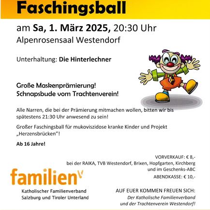 Faschingsball Westendorf