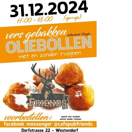 Oliebollen @CafePubFriends