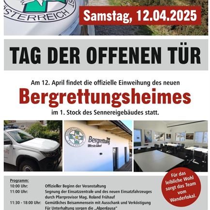 Tag der offenen Tür  Bergrettung Westendorf