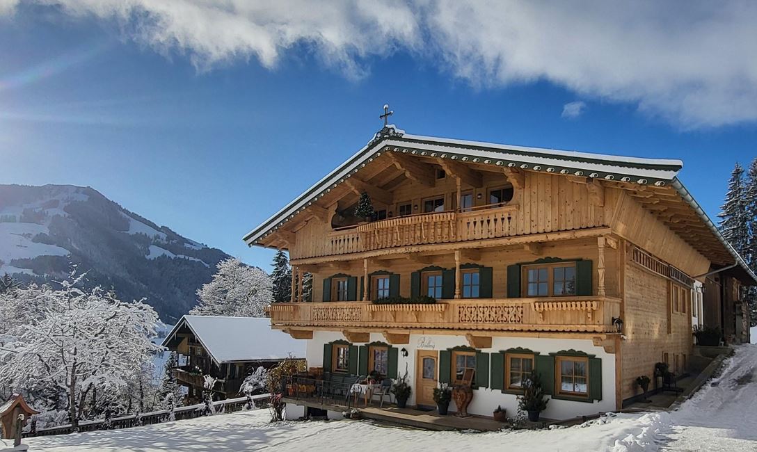 Haus im Winter