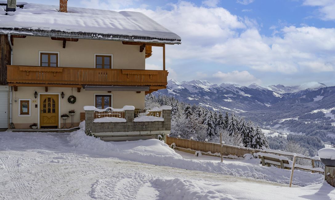 Haus und Aussicht Winter