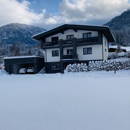 Chalet Tirol im Winter