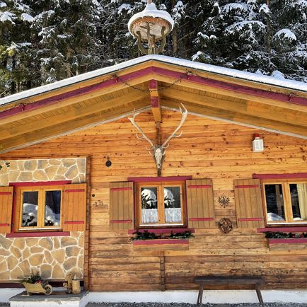 Hütte Waldzeit