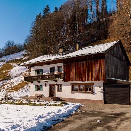 Sonnentalhof Ansicht Süden Winter Feratel