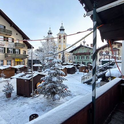 Ausblick Balkon Hauptplatz