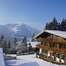 Winter in den Bergen