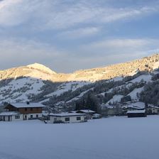 Ausblick Hohe Salve Winter