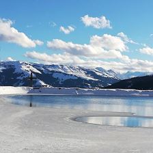 Astbergsee im Winter