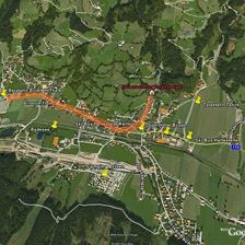 Lageplan Ferienwohnung Ehrensberger