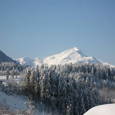 Blick auf das Kitzbüheler Horn