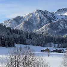 Ausblick Skigebiet Fieberbrunn