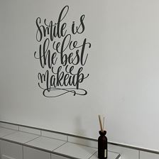 smile ist the best makeup