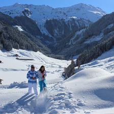 Winter bei der Ursteinhütte Kelchsau Kitzbuhl Alps