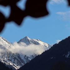 Aussicht auf die Kitzbüheler Alpen.