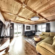 Wohnzimmer Ambiento Tirol Ferienwohnung