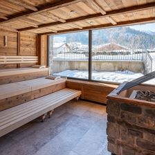 Finnische Sauna im Hotel Jagdschlössl