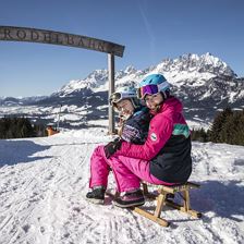 Rodeln - Region St. Johann in Tirol - Foto Mirja G