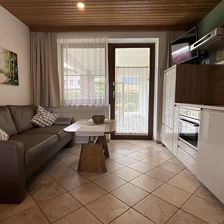 Gartenappartement mit Terrasse für 1 - 2 Personen