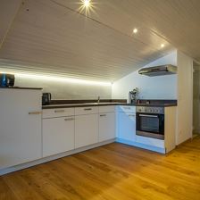 Küche Appartement Sauna