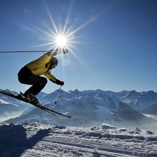 Skifahrer (c) Archiv TVB Kitzbüheler Alpen