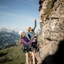 Klettersteig Kitzbüheler Horn (c) Mirja Geh (2)