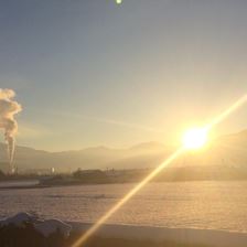 Landhaus Foidl Sonnenuntergang