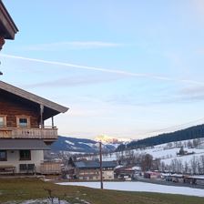 Blick zum Kitzbühler Horn