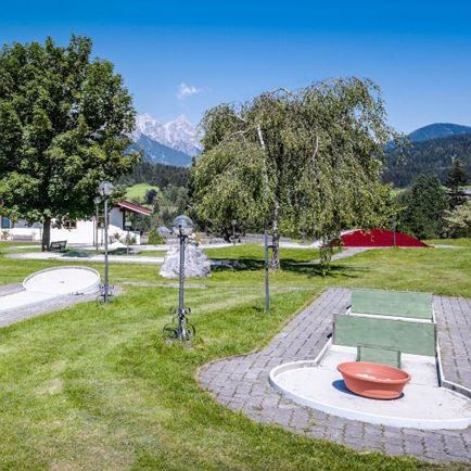 Minigolf - Hotel Chalets Grosslehen