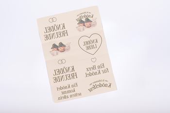 Knödelfest Temporary Tattoo