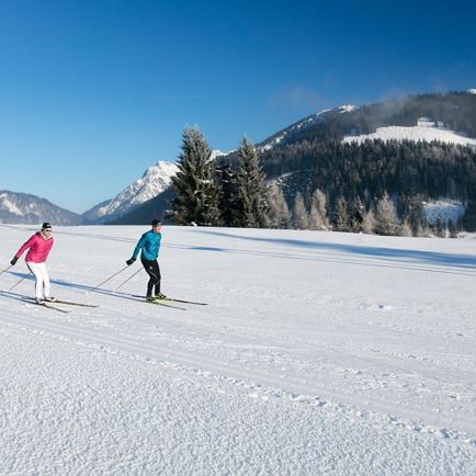 L13 Dorfloipe cc-skiing track Hochfilzen