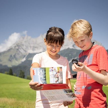 Orienteering blue Oberndorf in Tirol