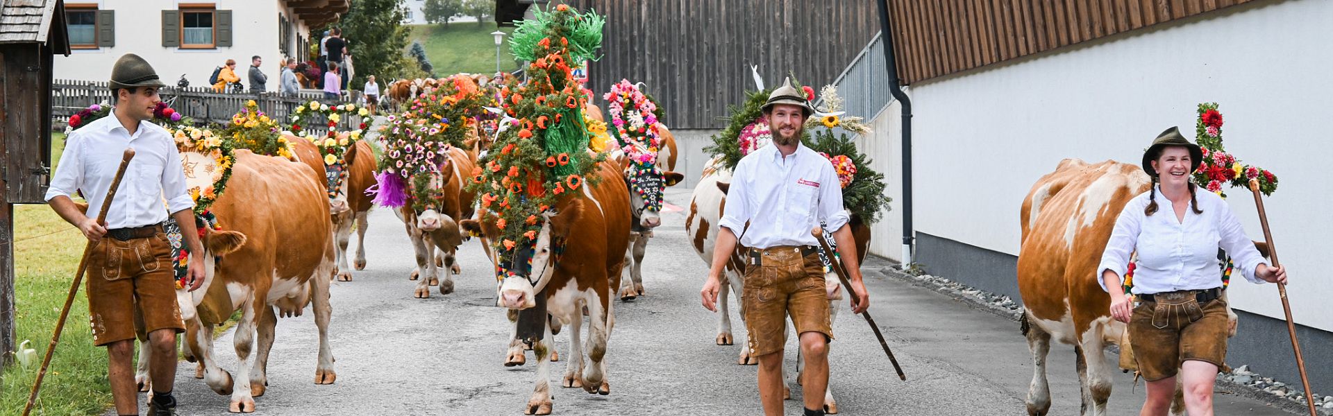 Almabtrieb Niederlehen (c) Sina (2)