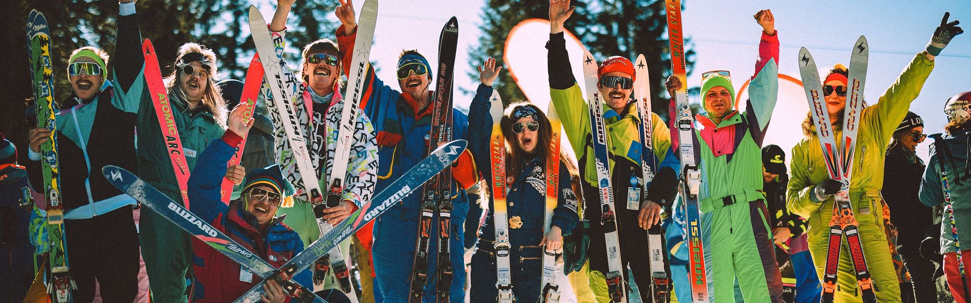 Retro Skitag in der Region Hohe Salve