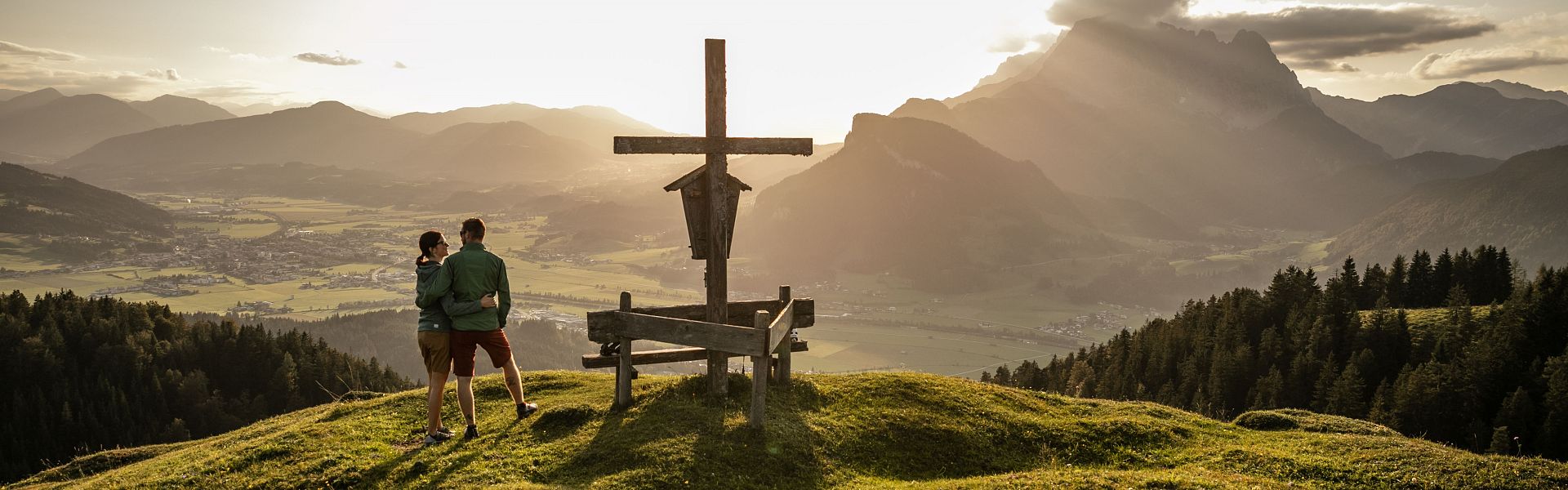 Wandern im Herbst bei den Kalksteinalmen - Region St. Johann in Tirol